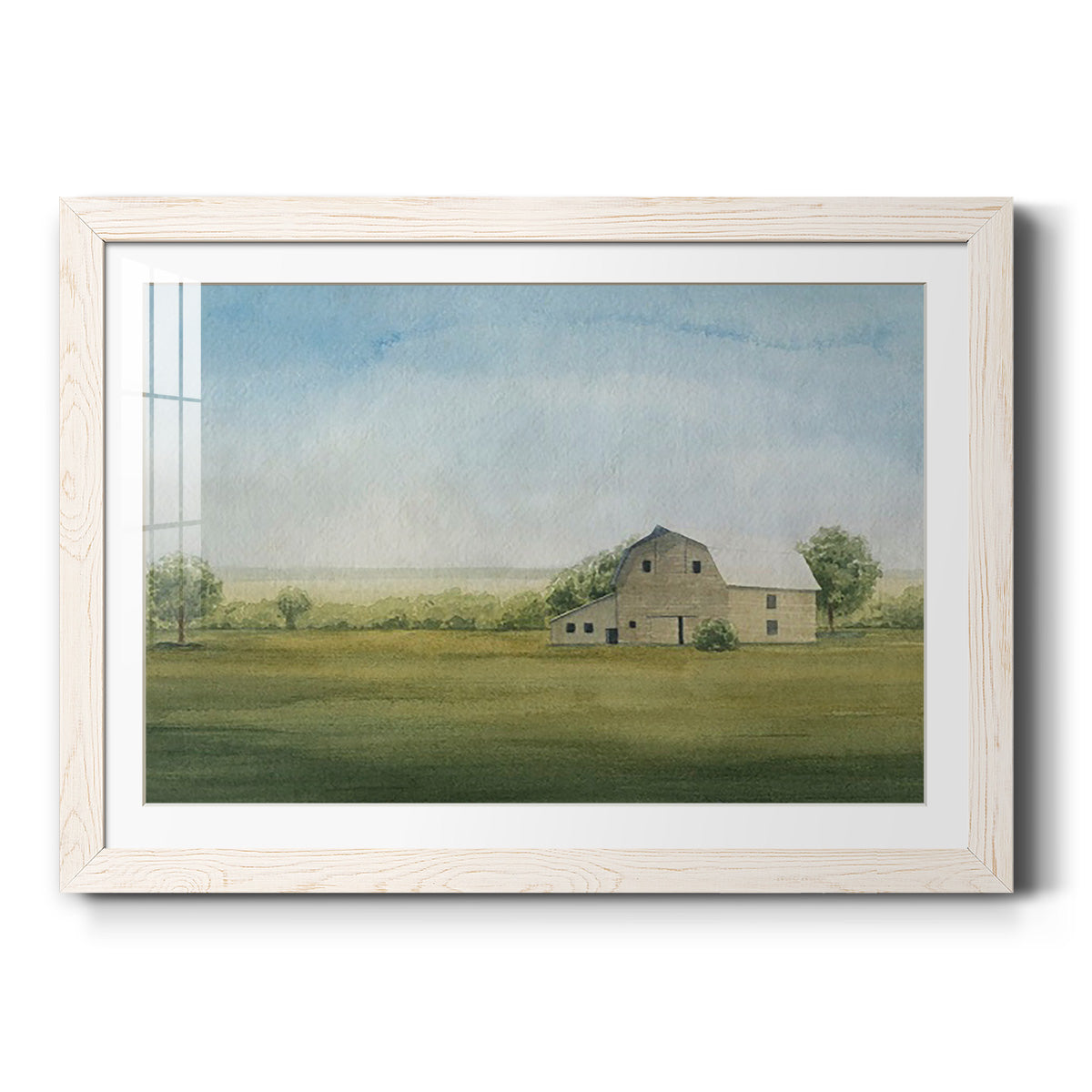 Grove Farm I - Barnwood Framed Art Print