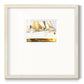 Golden Steam Ship Premium Framed Print Double Matboard