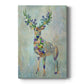 Fantastic Florals Deer, Full - Canvas Art Print