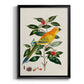 Bird in Habitat V - Modern Framed Canvas Print