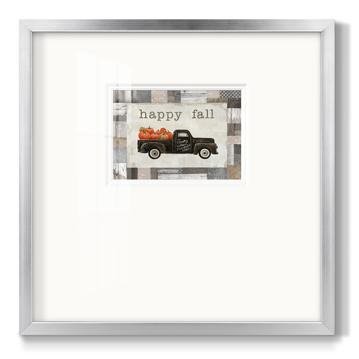 Spooky Hollow Farm - Double Matboard Framed Print