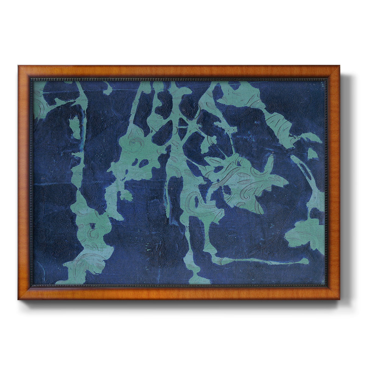 Brackish Flowers II Premium Framed Canvas- Ready to Hang