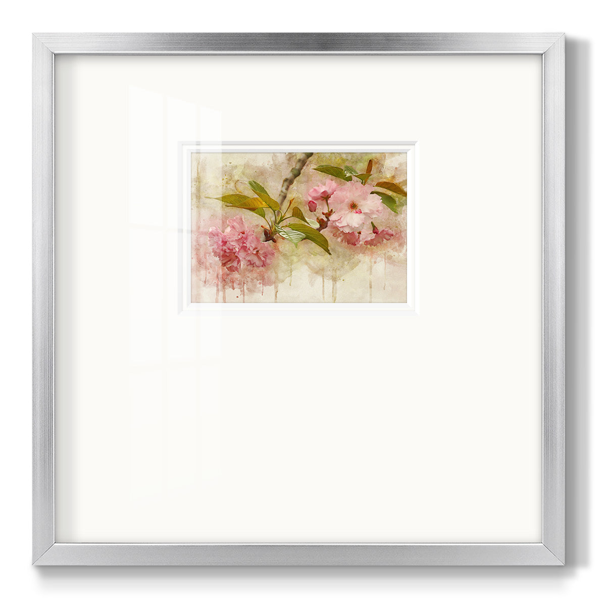 Blossom Elegance II - Double Matboard Framed Print