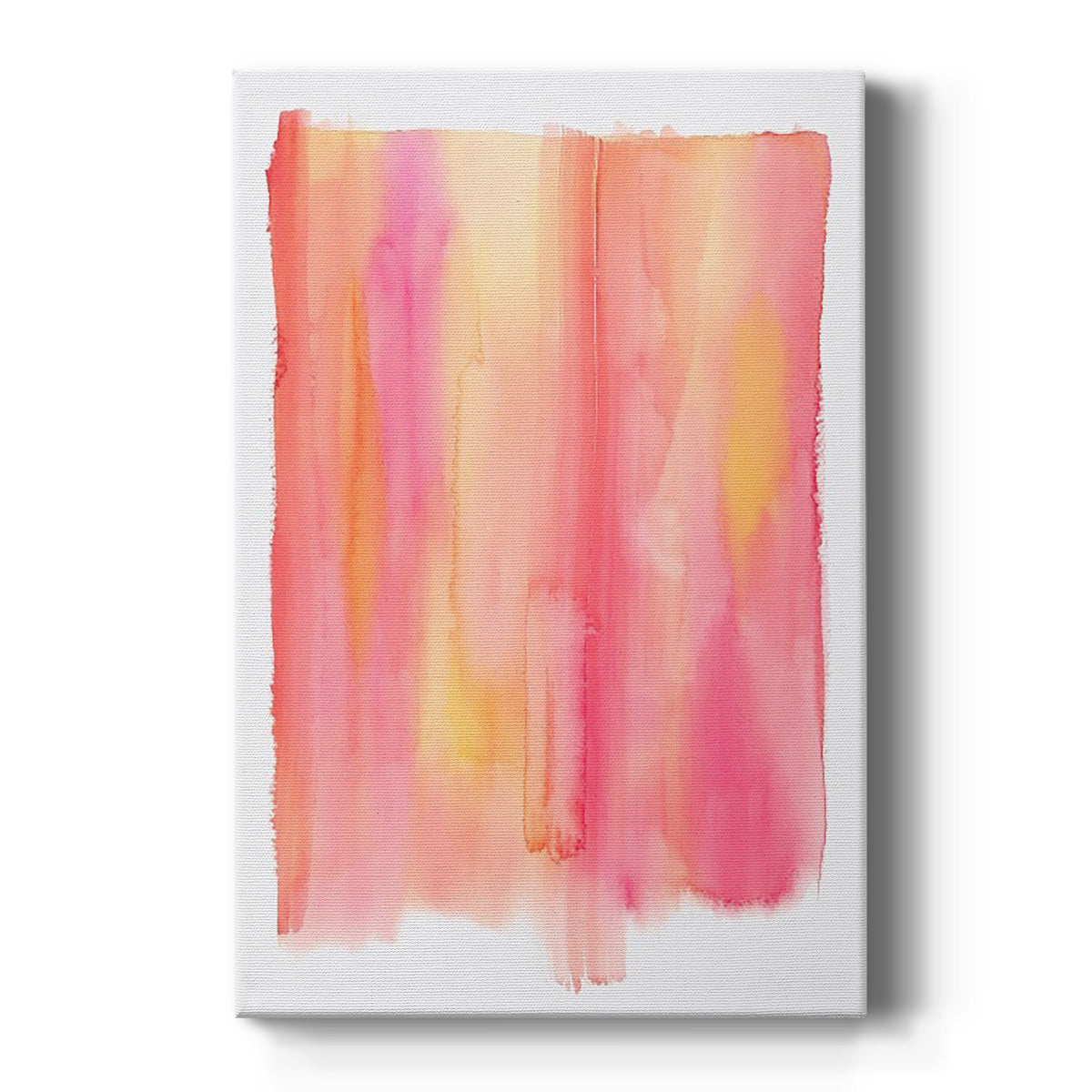 Summer Sherbet Wash II - Canvas Art Print