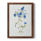 Blue Blossom Botanical II - Barnwood Framed Canvas Print