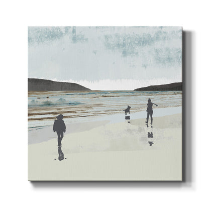 Beach Walking I - Canvas Art Print