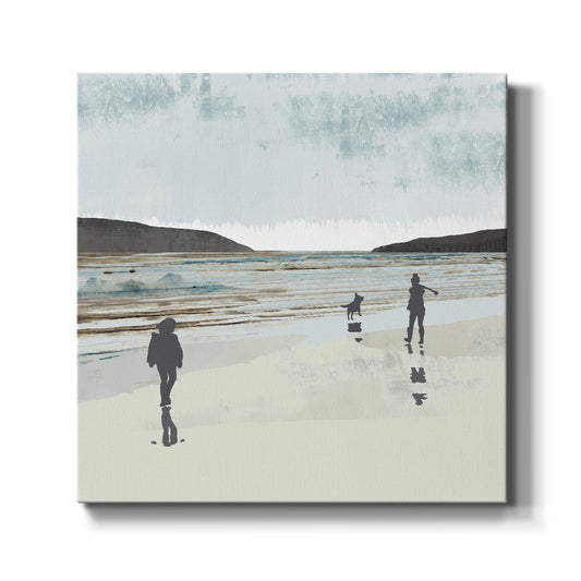 Beach Walking I - Canvas Art Print