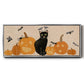 Pumpkin Patch Cats Collection D - Floater Framed Canvas Print