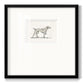 Neutral Pointer I Premium Framed Print Double Matboard