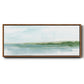 Green Ribbon Coast I - Floater Framed Canvas Print