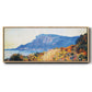 The Red Road at Cap Martin, Near Menton, 1884 - Floater Framed Canvas Print