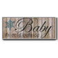 Baby It's Cold - Floater Framed Canvas Print