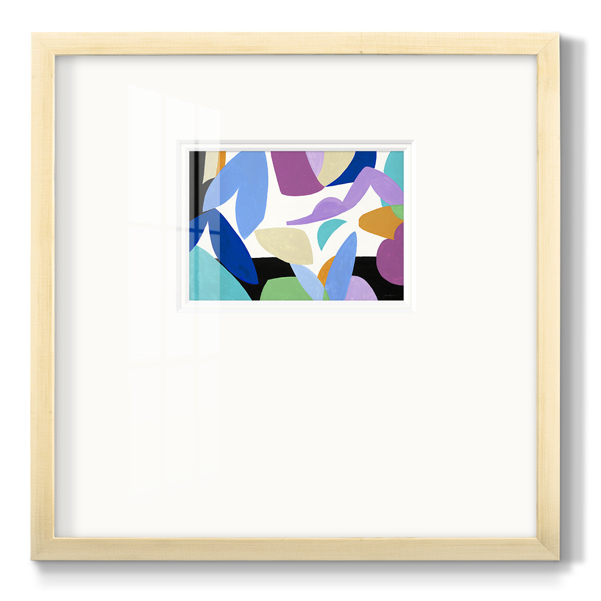 Ode to Matisse II - Double Matboard Framed Print