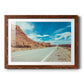 New Mexico Drive II - Barnwood Framed Art Print