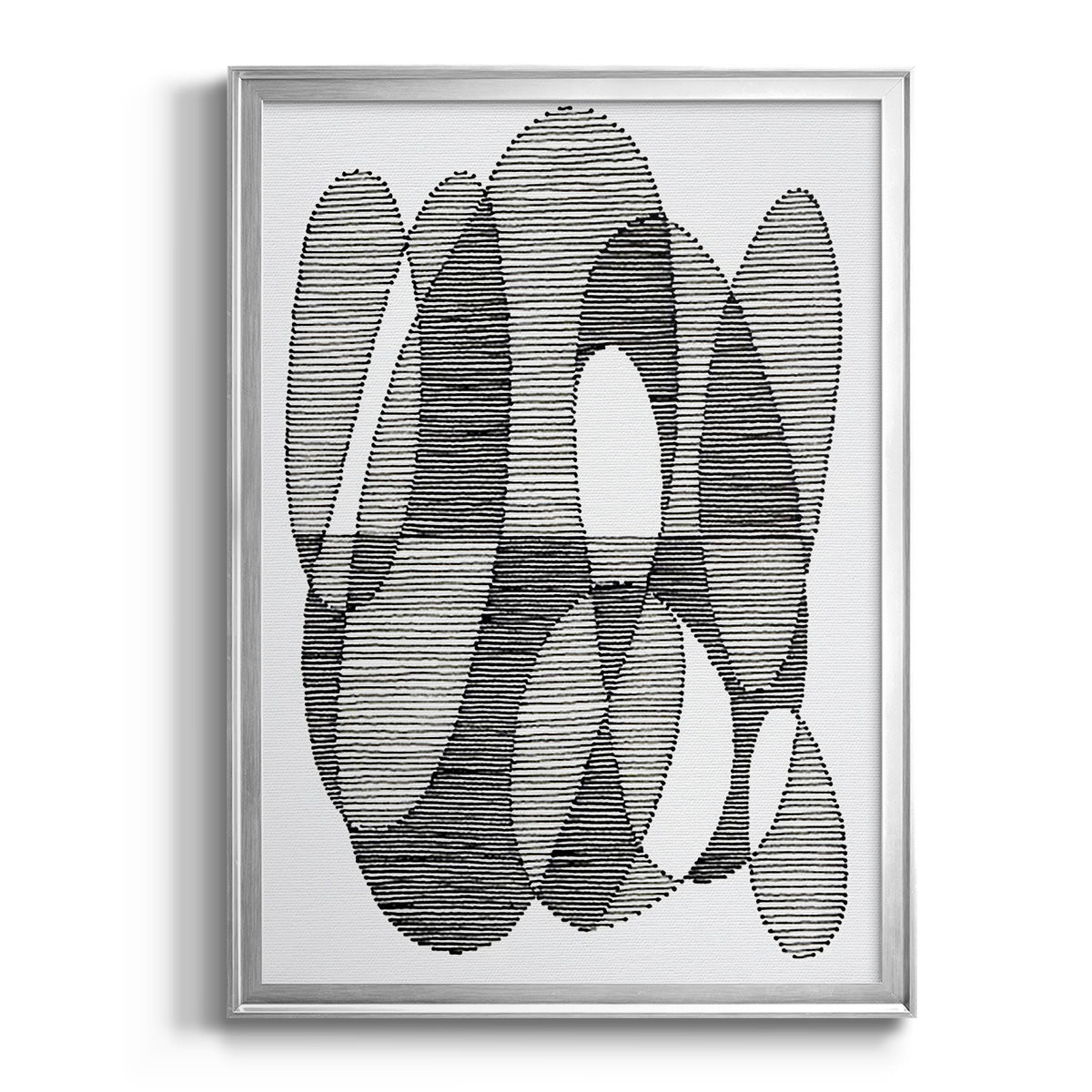 Opposite Day I - Modern Framed Canvas Print