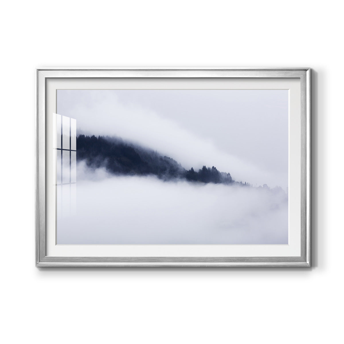 In the Clouds - Modern Framed Art Print