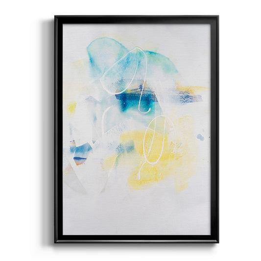 Spacial II - Modern Framed Canvas Print