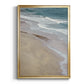 Low Tide Summer - Modern Framed Canvas Print