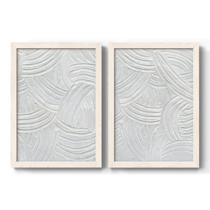 Sandstone Grooves I - Premium Framed Canvas 2 Piece Set - Ready to Hang