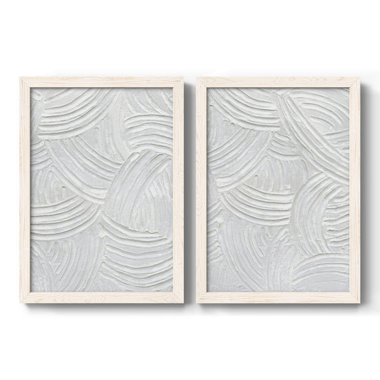 Sandstone Grooves I - Barnwood Framed Canvas Set