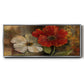 Perfect Pair II - Floater Framed Canvas Print