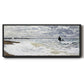The Sea at Le Havre, 1868 - Floater Framed Canvas Print