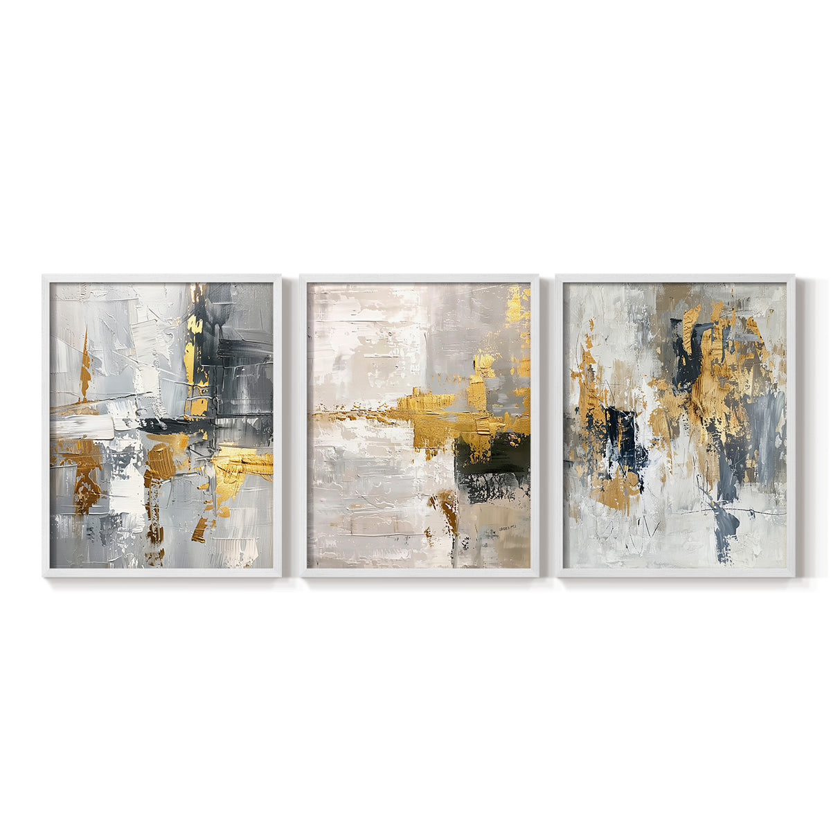 Abstract Series CLXIII - Restickable Framed Art Set