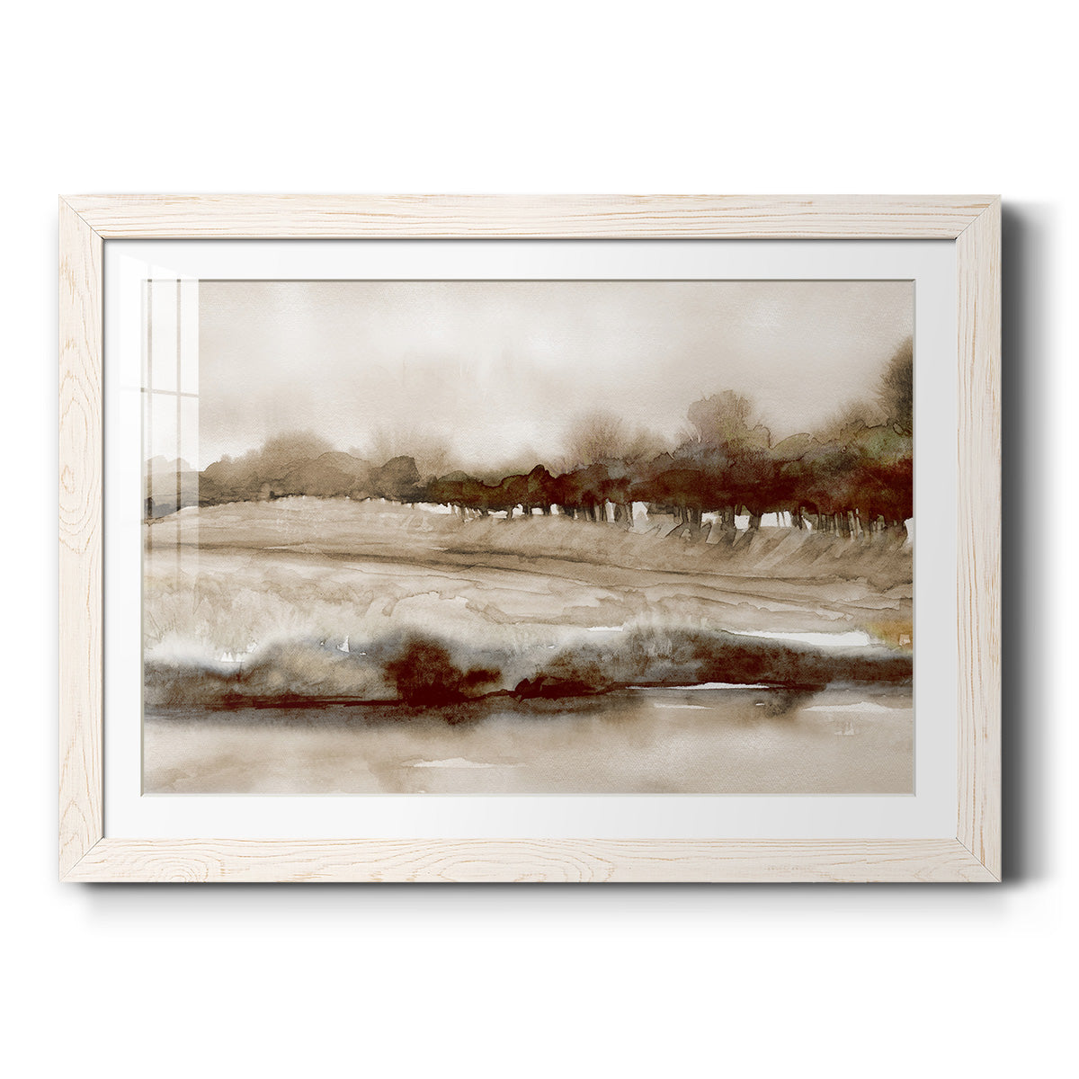 Season of Fall - Barnwood Framed Art Print