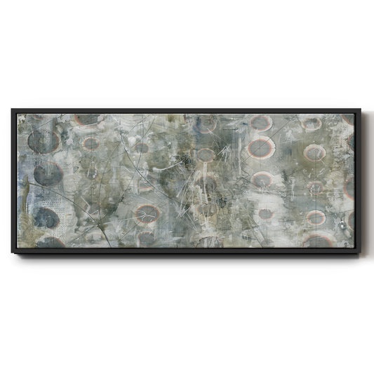 Recurrent - Floater Framed Canvas Print