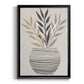 Palm Arrangement I - Modern Framed Canvas Print