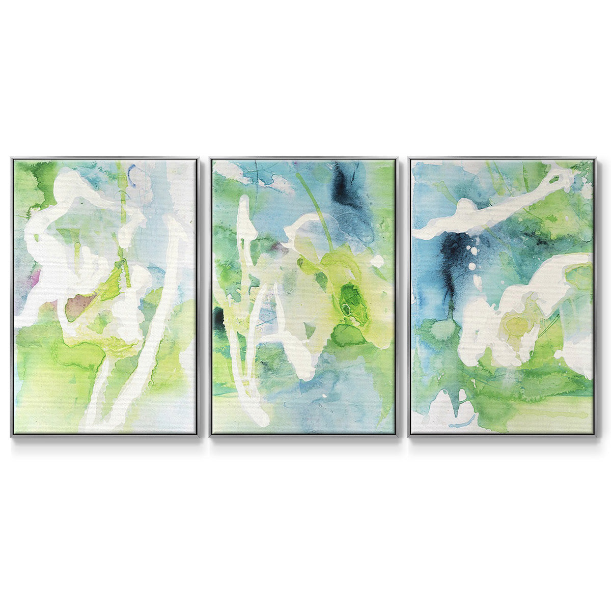 Rising Above I - Floater Framed Canvas Set