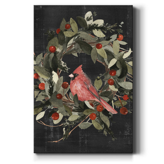 Christmas Cardinal I - Canvas Art Print