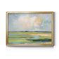 Pastel Horizon II - Modern Framed Canvas Print