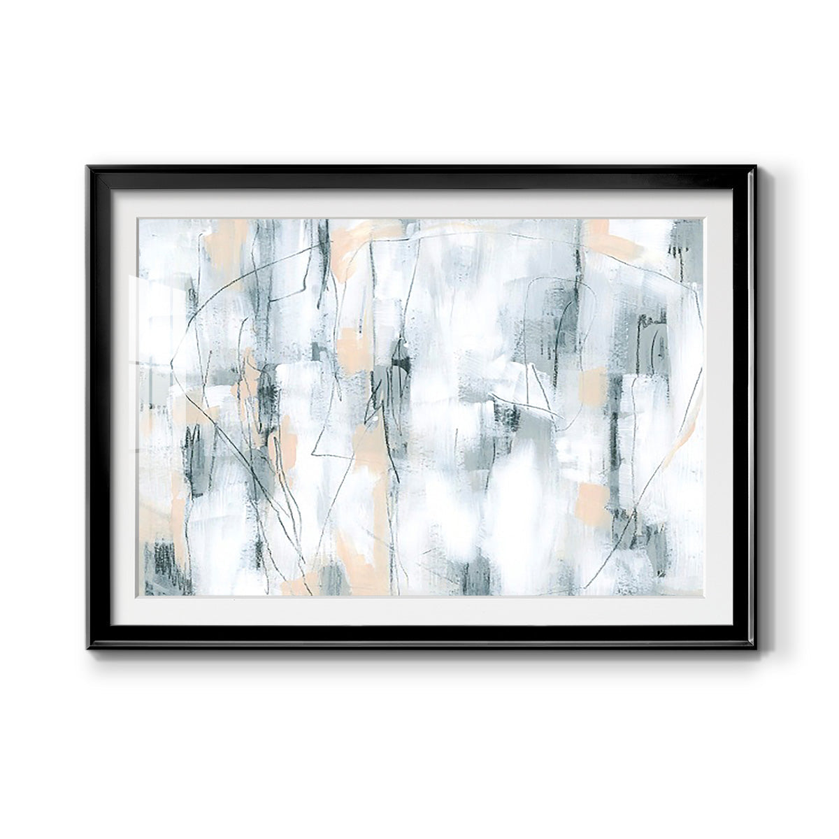 Stone Hatchmarks I Premium Framed Print - Ready to Hang