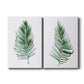 Sage Frond I Premium Gallery Wrapped Canvas - Ready to Hang - Set of 2 - 8 x 12 Each