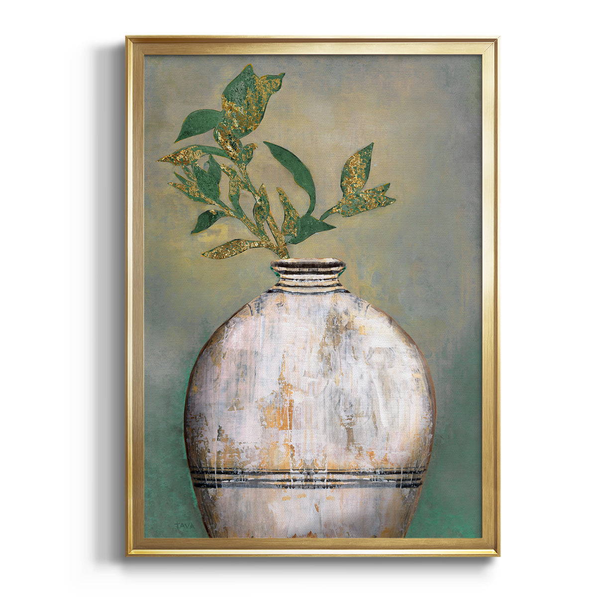 Global Vessel II - Modern Framed Canvas Print