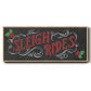 Sleigh Rides - Floater Framed Canvas Print