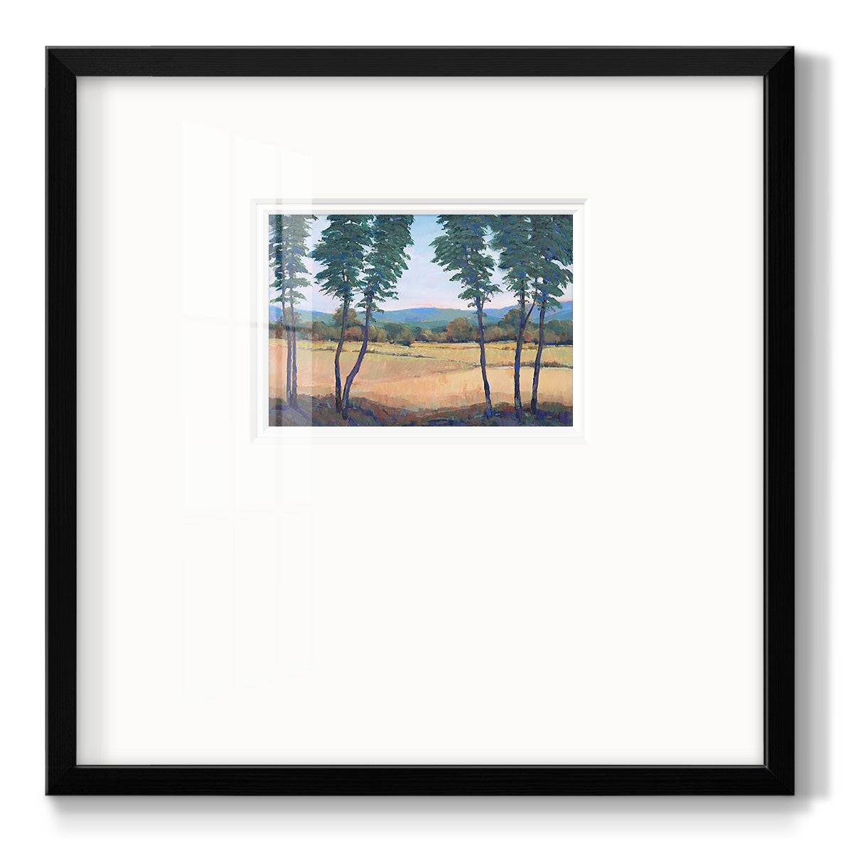 Still Morning II - Double Matboard Framed Print