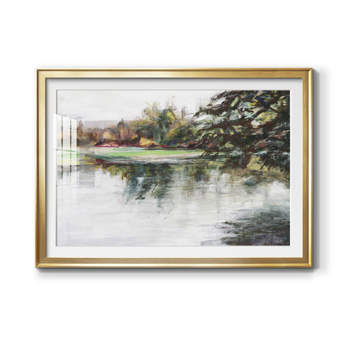 Upon Reflection Premium Framed Print - Ready to Hang