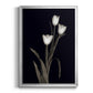 Tulip Pose I - Modern Framed Canvas Print