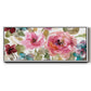 Garden Palette I - Floater Framed Canvas Print
