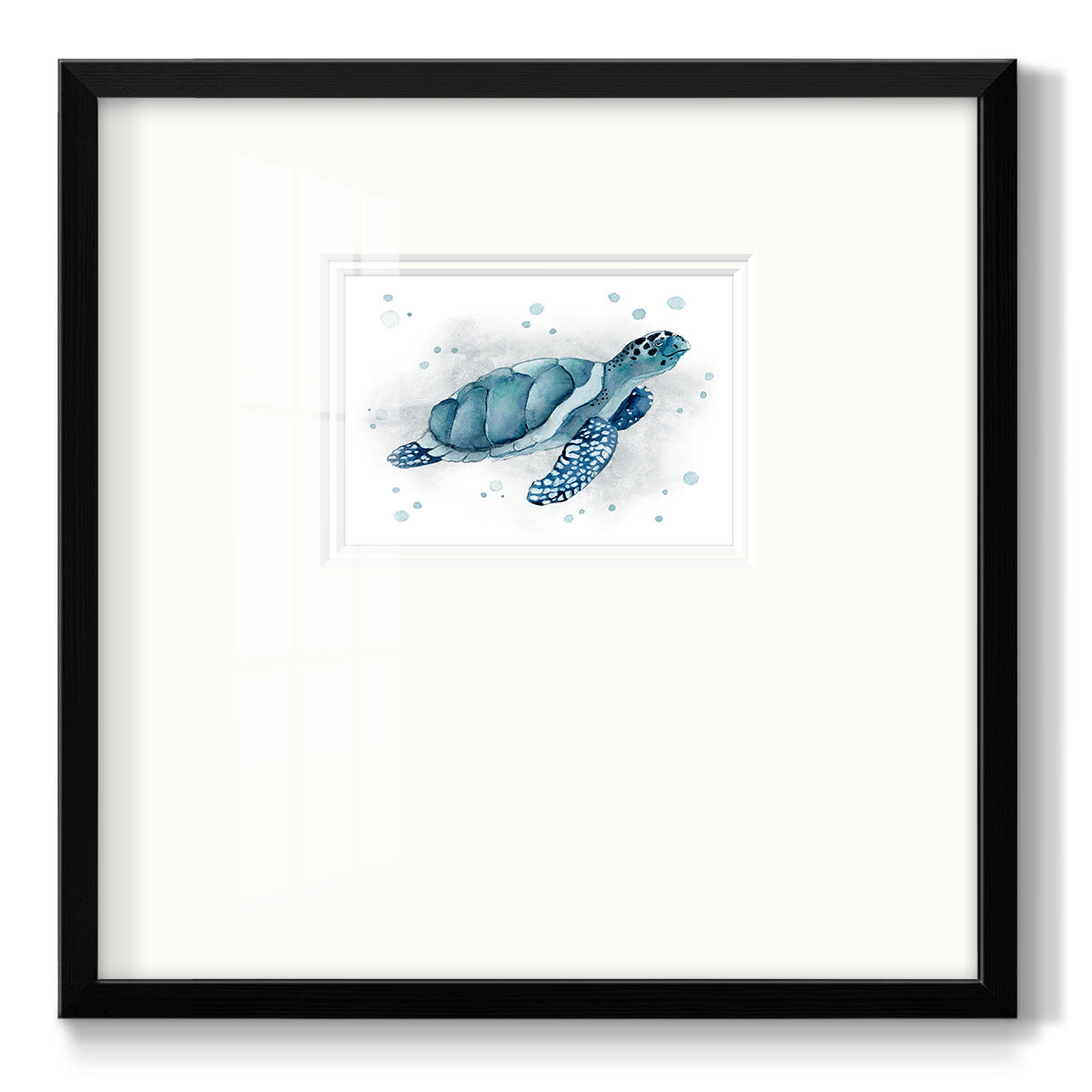 Mini Exotic Coral IX (U) Premium Framed Print Double Matboard