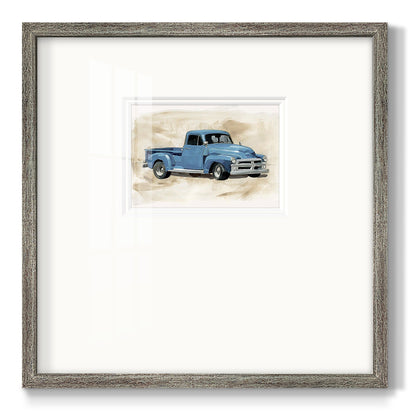 Pickup I Premium Framed Print Double Matboard