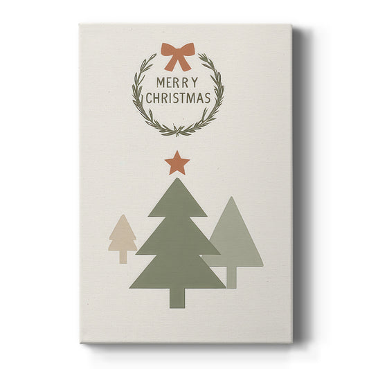 Silver Serenade of Chapel - Canvas Art Print