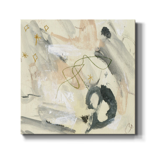 Winking Stars II-Premium Gallery Wrapped Canvas - Ready to Hang