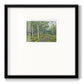 In the Forest- Premium Framed Print Double Matboard