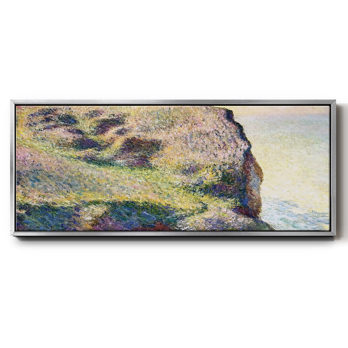 The Pointe du Petit Ailly, 1897 - Floater Framed Canvas Print