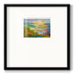 Diamond Girl Dances - Double Matboard Framed Print