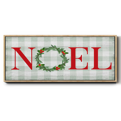 Noel - Floater Framed Canvas Print