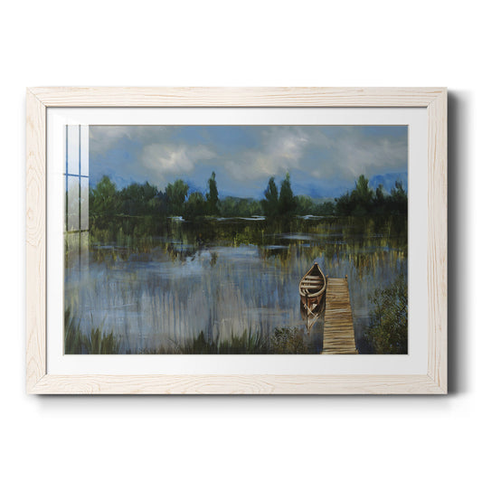 A Quiet Place - Barnwood Framed Art Print
